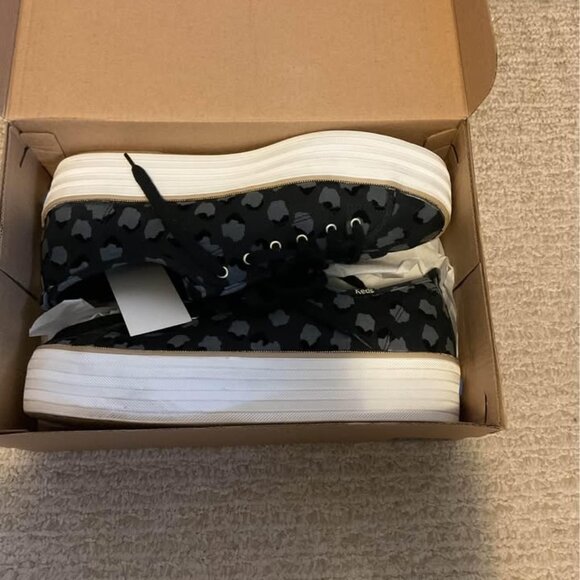 Ked Triple Up Black Gray Platform Sneakers sz 11 - Picture 6 of 8